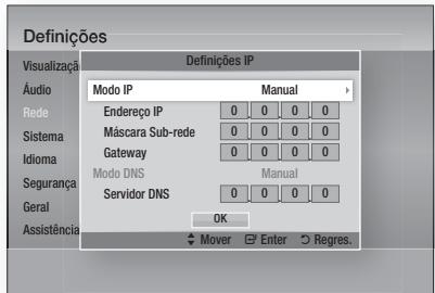 SAMSUNG HT-D6750W - Configurar a Ligação de Rede Sem Fios - Manual - 1