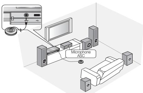 SAMSUNG HT-D6750W - Étalonnage auto pour la musique - 1