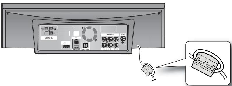 SAMSUNG HT-D7000 - Conexión de los altavoces - 3