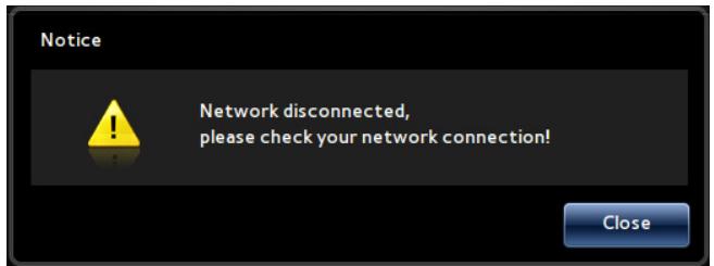 SAMSUNG LF-TBWHD - Disconnect Message - 1