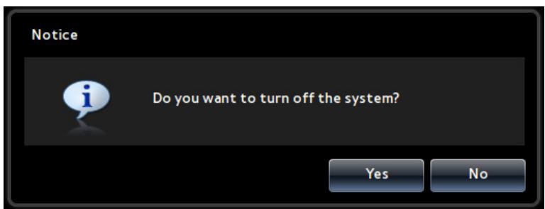 SAMSUNG LF-TBWHD - Shutdown the system - 1