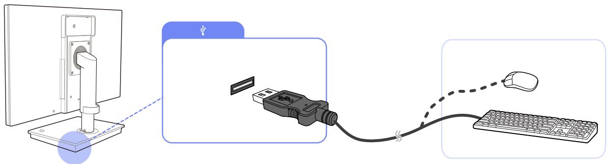 SAMSUNG LF-TBWHD - Connecting USB Devices - 1