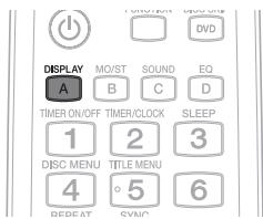 SAMSUNG MM-D470D - Each time you press and hold the DISPLAY button on the remote control, the display mode will change as follows: - 1