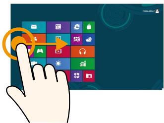 SAMSUNG DP700A7D - Learning about Basic Touch Screen Operations - 2
