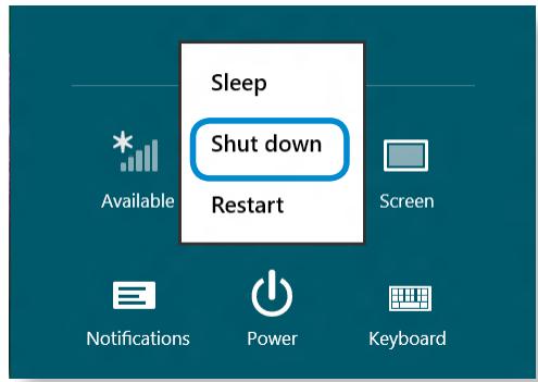 SAMSUNG DP700A7D - Turning the computer off - 2