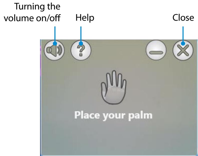 SAMSUNG DP700A7D - Using hand gestures (Optional) - 2