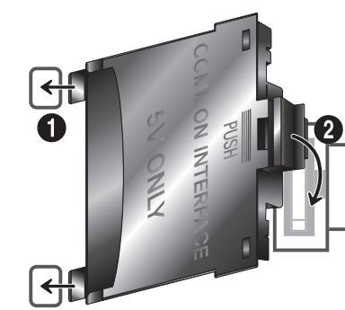 SAMSUNG HE40A - Attaching the CI Card Adaptor - 3