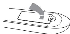 SAMSUNG HT-D450 - Installing batteries in the Remote Control - 5