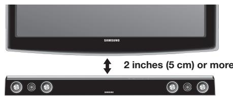 SAMSUNG HT-D450 - Installation Precautions - 3
