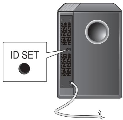 SAMSUNG HT-D450 - CONNECTING THE WIRELESS SUBWOOFER - 1