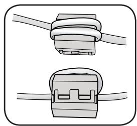 SAMSUNG HT-D450 - INSTALLING TOROIDAL FERRITE TO SUBWOOFER - 4