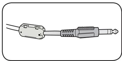 SAMSUNG HT-D450 - INSTALLING FERRITE CORE TO AUDIO CABLE - 5