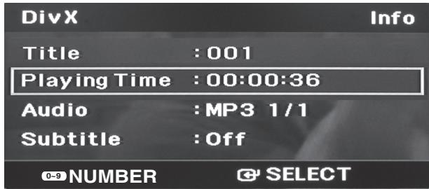 SAMSUNG MM-D430 - Press INFO button. - 2