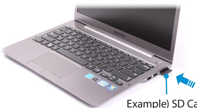 SAMSUNG NP540U3C - Using the card - 1