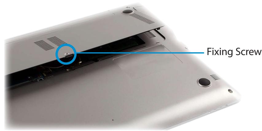 SAMSUNG NP540U3C - Adding or Replacing Memory Modules - 3