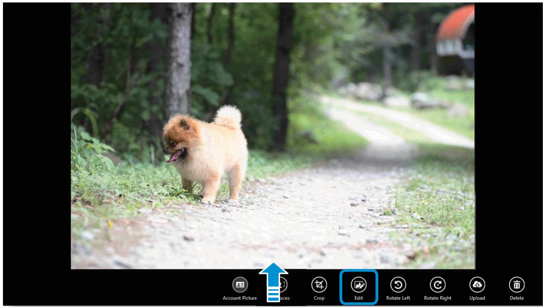 SAMSUNG NP540U3C - Editing a photo - 1