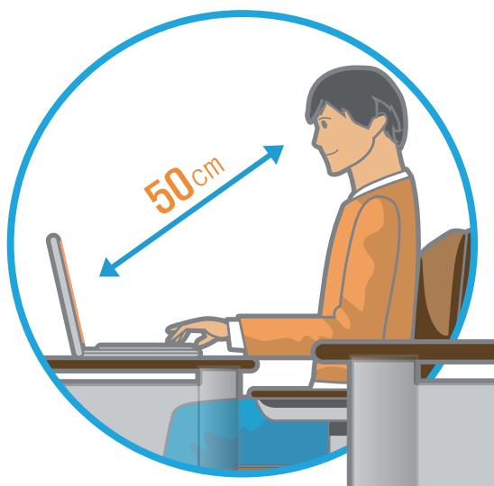 SAMSUNG NP540U3C - Eye Position - 1