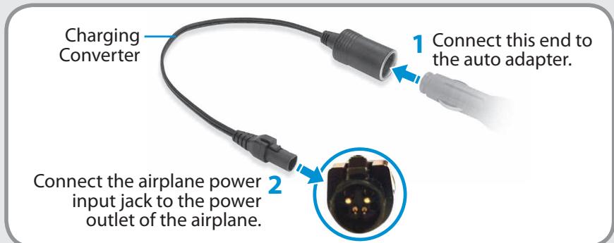 SAMSUNG NP540U3C - When using the Airplane Charging Converter - 1