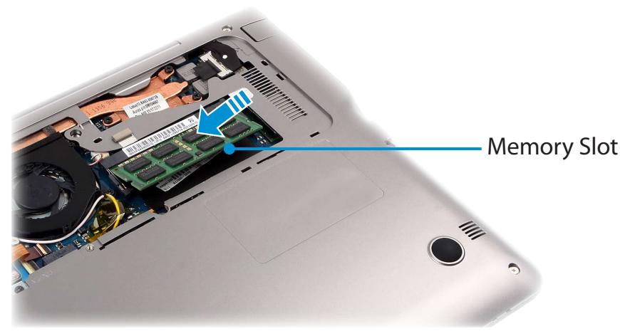 SAMSUNG NP540U3C - Adding or Replacing Memory Modules - 5