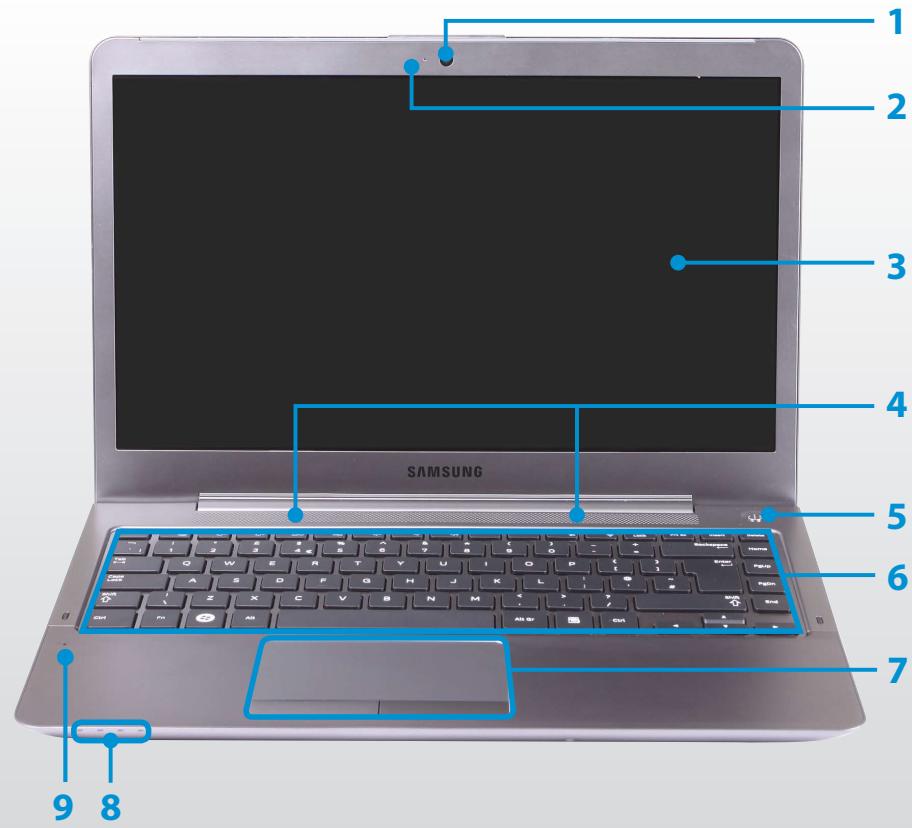 SAMSUNG NP540U3C - Front View - 2