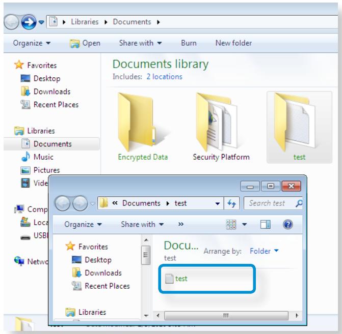 SAMSUNG NP540U3C - Encrypting a file (folder) - 6