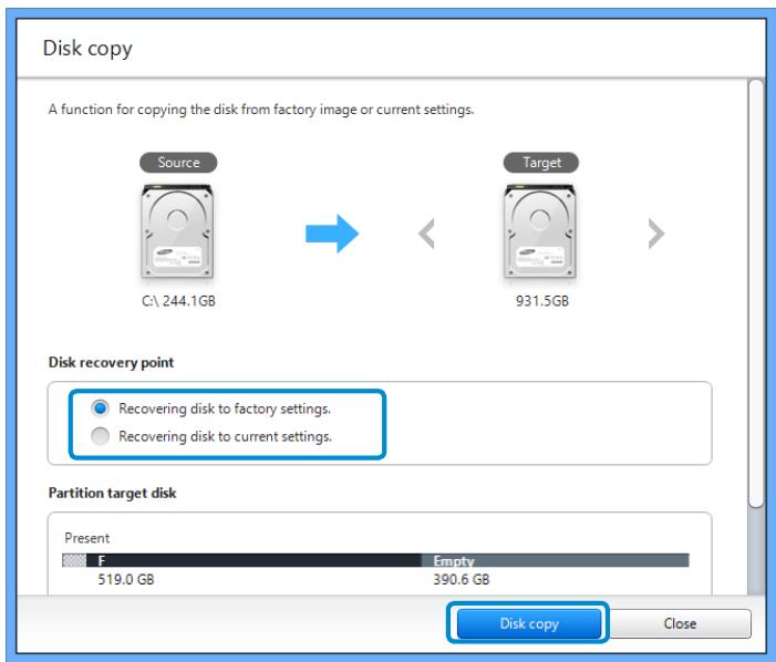 SAMSUNG NP770Z5E - To copy the external storage disk - 3