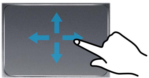 SAMSUNG NP770Z5E - Moving the cursor on the screen - 1