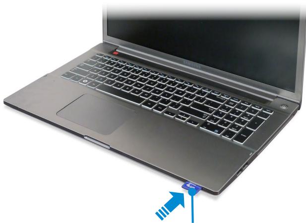 SAMSUNG NP770Z5E - Using the card - 1