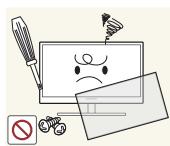 SAMSUNG SYNCMASTER S24A850DW - Warning - 1