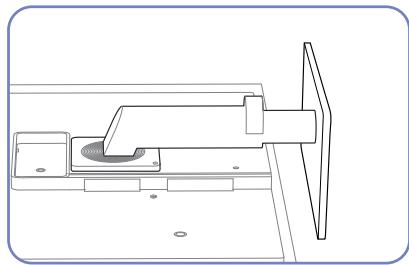 SAMSUNG SYNCMASTER S24A850DW - Installing a Wall-mount Kit or Desktop Stand - 2