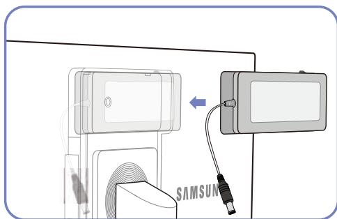 SAMSUNG SYNCMASTER S24A850DW - Connecting the Power - 1