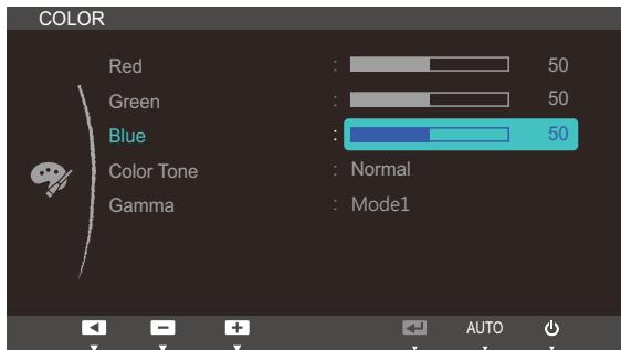 SAMSUNG SYNCMASTER S24A850DW - Configuring Blue - 1