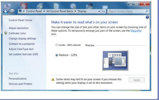 SAMSUNG SYNCMASTER S24A850DW - Changing the Resolution Using a PC - 11