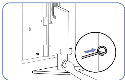SAMSUNG SYNCMASTER S24A850DW - Attaching the Stand - 6