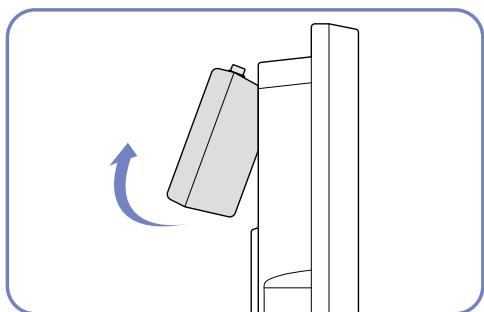 SAMSUNG SYNCMASTER S24A850DW - Connecting the Power - 4