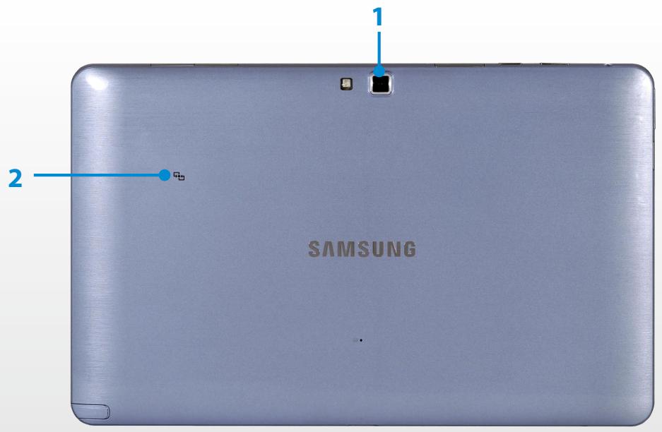 SAMSUNG XE500T1C - Rear View - 1