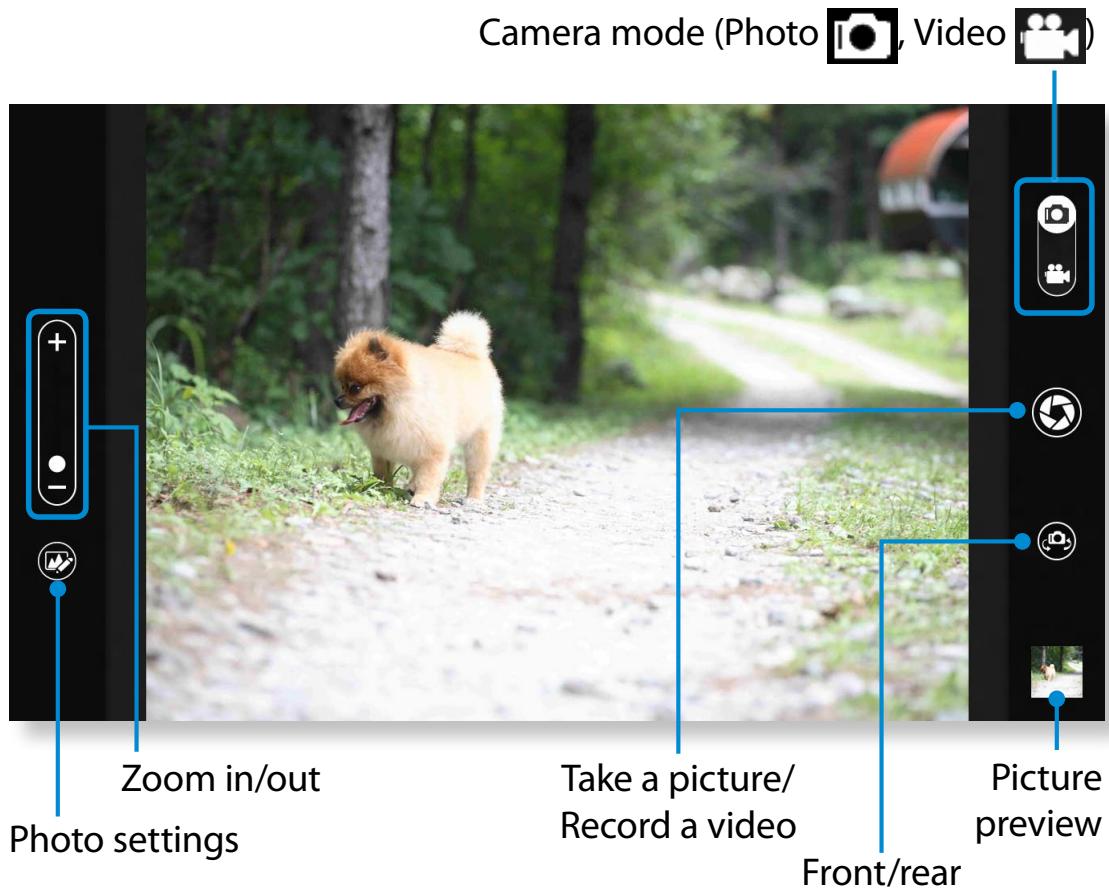SAMSUNG XE500T1C - Using the S Camera app - 1