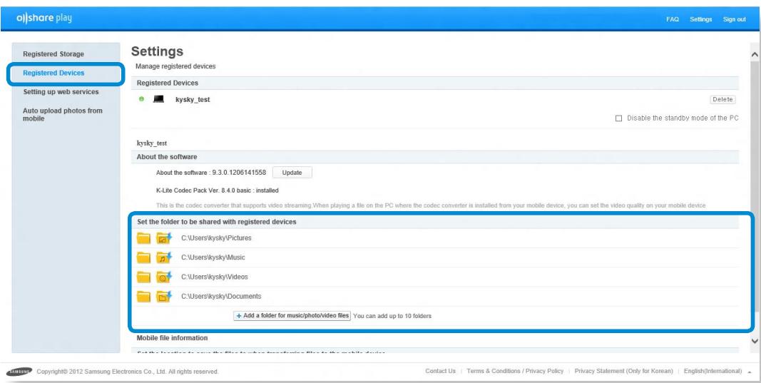 SAMSUNG XE500T1C - Sharing files - 1