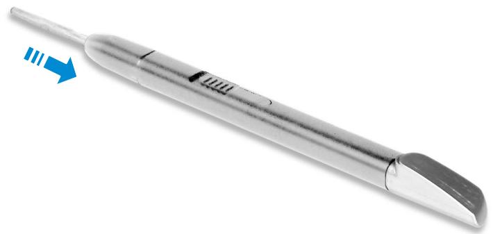 SAMSUNG XE500T1C - Replacing the pen tip - 2