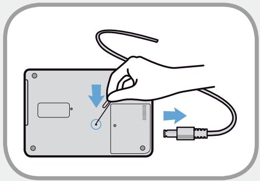 SAMSUNG XE500T1C - Cutting the power to the internal battery (for corresponding models only.) - 1