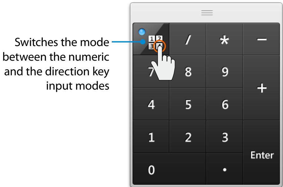 SAMSUNG XE500T1C - Using the Numeric Keypad - 2