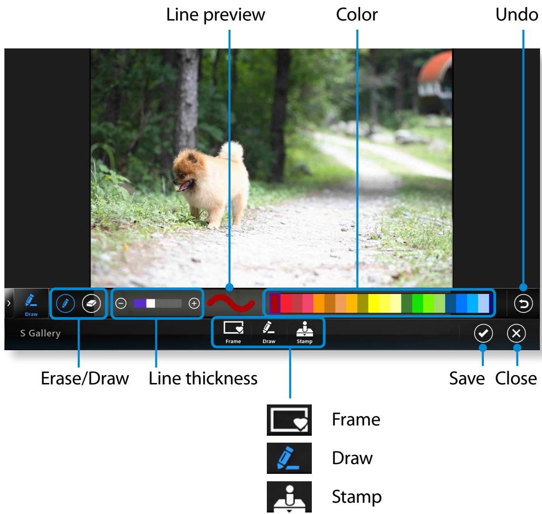 SAMSUNG XE500T1C - Select an effect to be applied to the photo. - 1