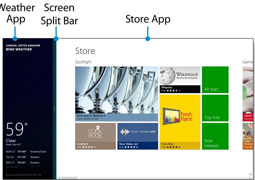 SAMSUNG XE500T1C - Running Two Apps at the Same Time - 1