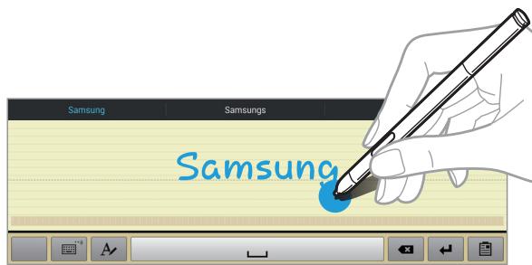 SAMSUNG SM-P605 - Handwriting - 1
