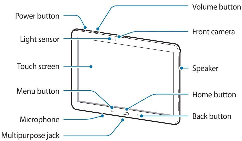 SAMSUNG SM-P605 - Device layout - 1