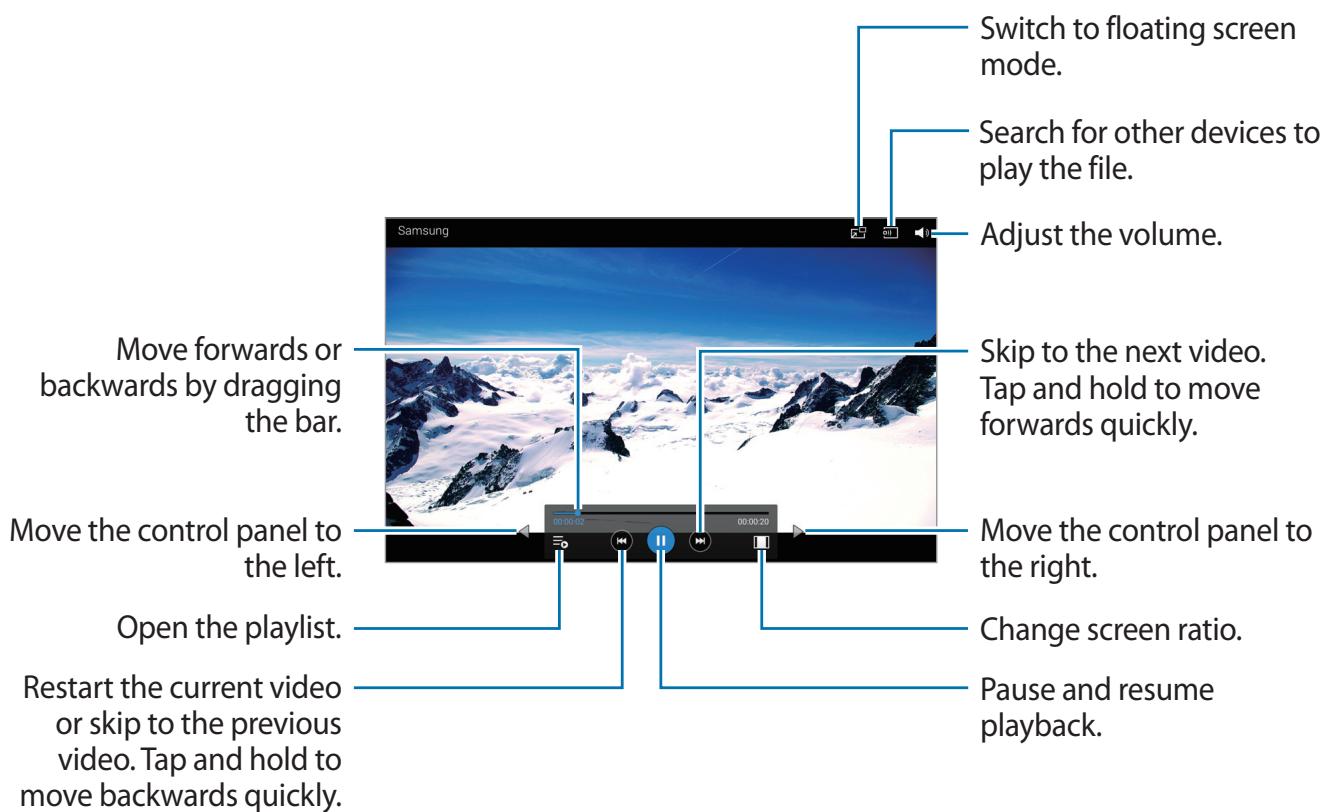 SAMSUNG SM-P605 - Playing videos - 1