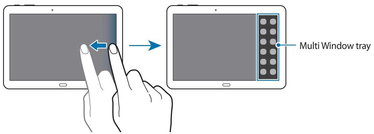 SAMSUNG SM-P605 - Launching applications in a split screen Multi Window - 1
