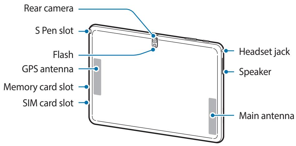 SAMSUNG SM-P605 - Device layout - 2