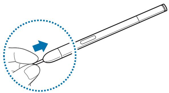 SAMSUNG SM-P605 - Replacing the S Pen nib - 2