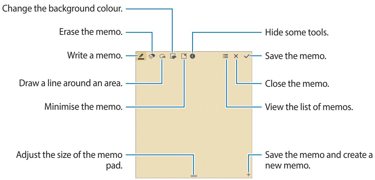 SAMSUNG SM-P605 - Composing memos - 1